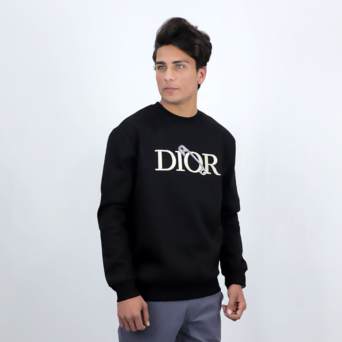 Dior Men Judy Blame Sweatshirt Black Dior Men Judy Blame Sweatshirt Black